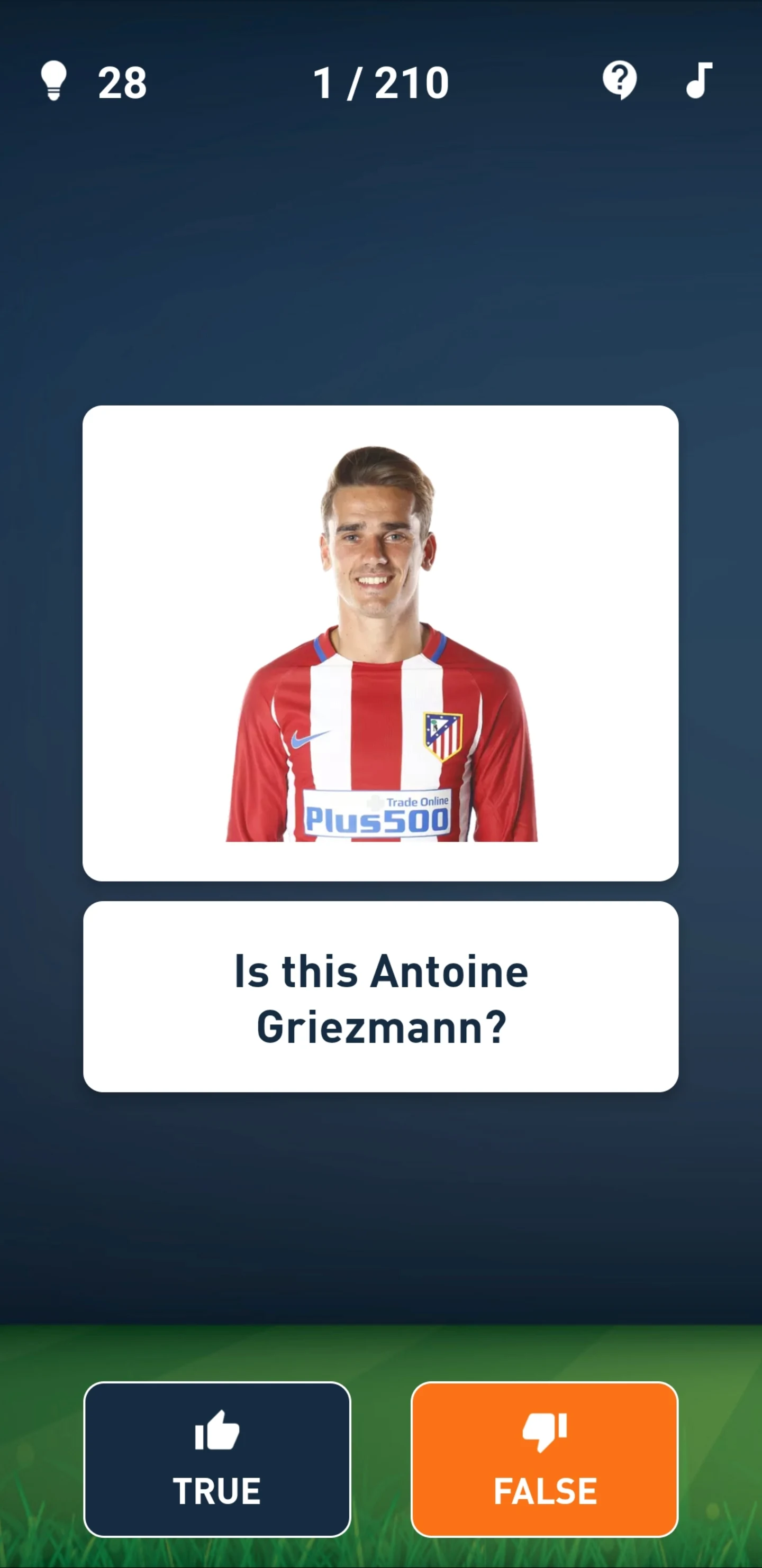Guess The Soccer Player Quiz screenshot