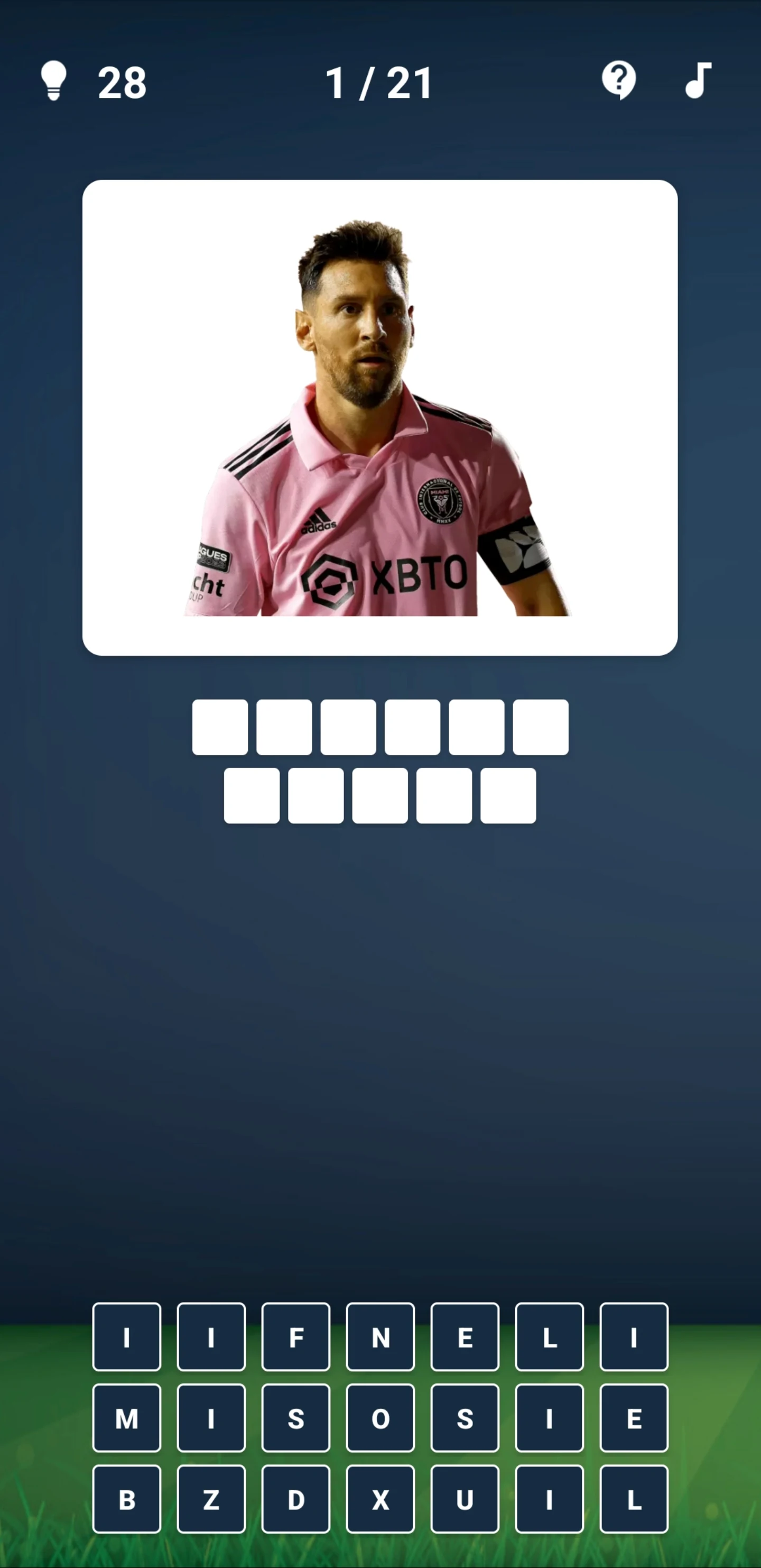 Guess The Soccer Player Quiz screenshot